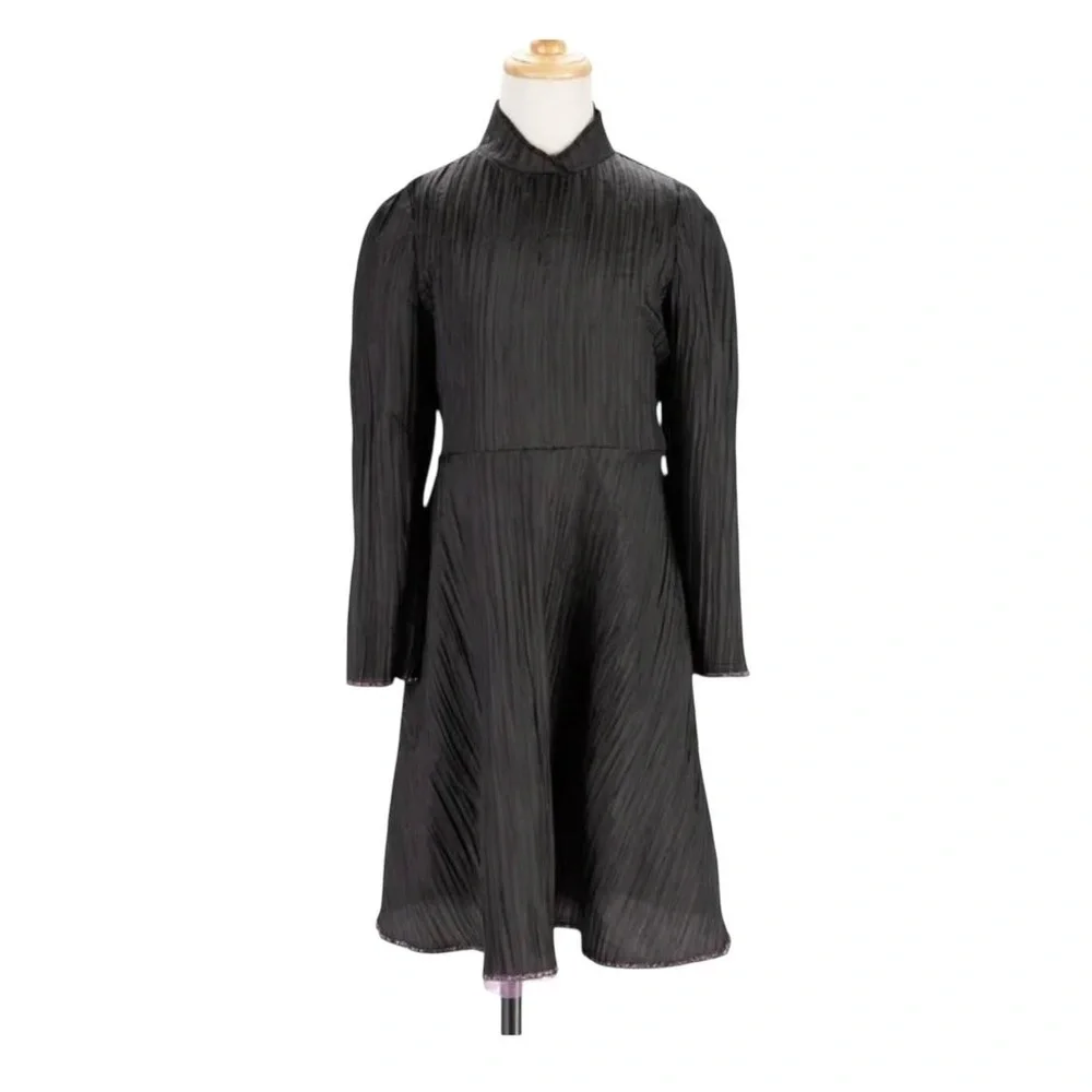 Wicked Elphaba Costume Girls Black Purple‎ Witch Dress Up Movie Inspired